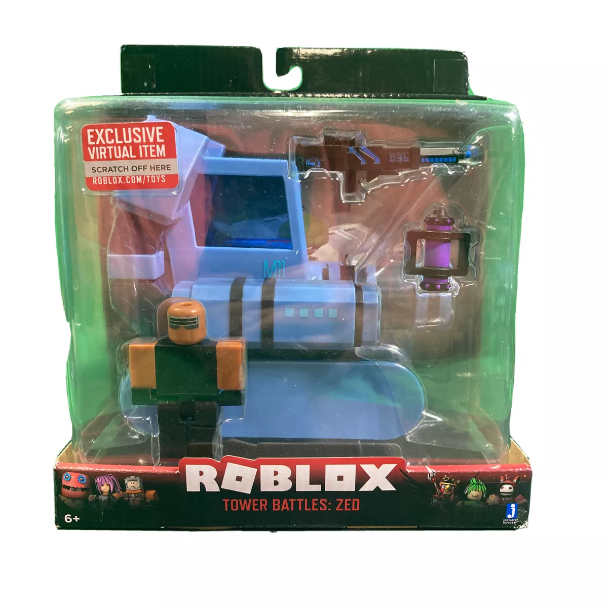 Roblox Action Collection - Tower Battles: ZED Vehicle [Includes Exclusive  Virtual Item]