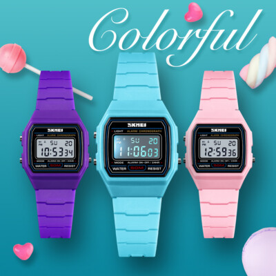 Armbanduhren für Jungen Mädchen Kinder Kids Multifunktionsuhr 50atm Wasserdicht