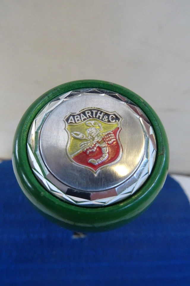 pomello leva cambio Abarth 500 600 850 Frammartino Torino vintage Foto 3 de 4
