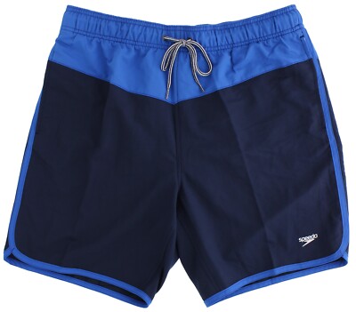 Speedo Men's Swim Trunks 8784205 18 inch Colorblock Volley Board