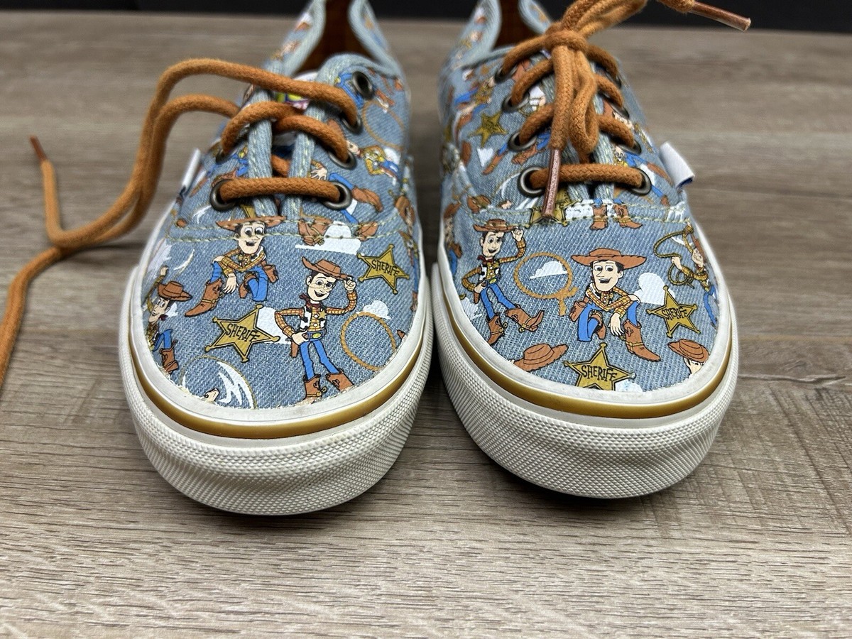 Vans x Disney Toy Story Woody Authentic Sneakers Limited Edition
