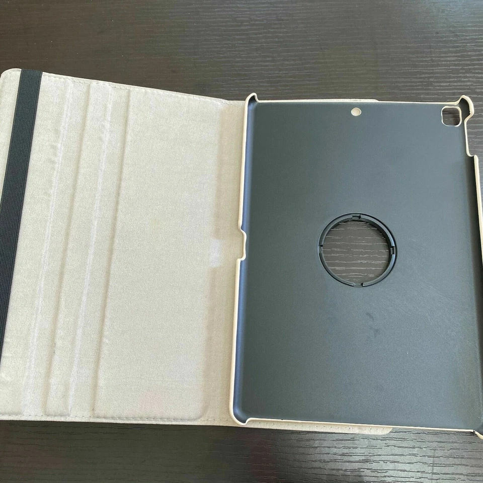 iPad Mini 6-го поколения (2021, 8,3») — коричневый квадратный вращающийся чехол-книжка с подставкой - Изображение 3 из 4