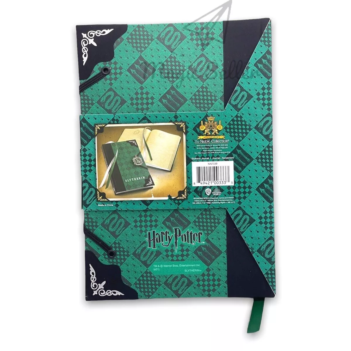 The Noble Collection Harry Potter Slytherin Journal