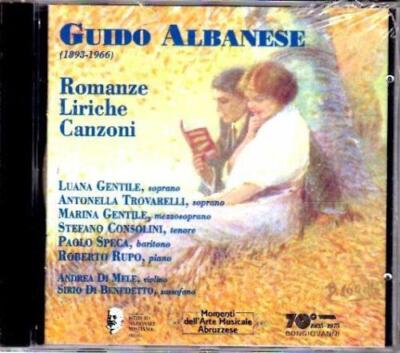 ALBANESE/GENTILE/TROVARELLI: ROMANZE/LIRICHE E CANZONI - CD