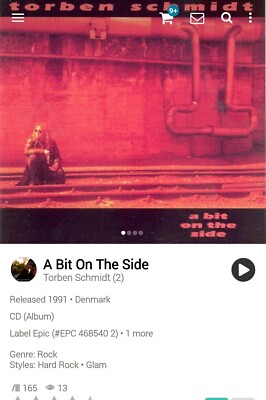 Torbin Schmidt (Skagarack) ~ A Bit On The Side CD 1991 Hi-Tech AOR Melodic Rock