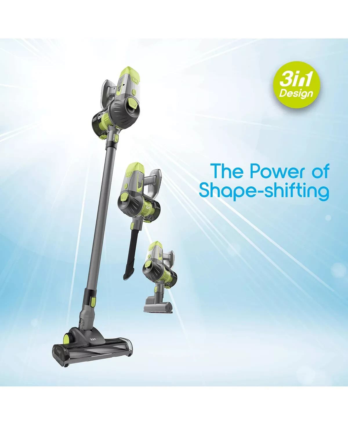 NEW TZUMI ionVac Fusion Clean Cordless Rechargeable Stick Vacuum eBay