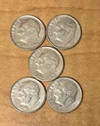1990-P, 1991-P, 1992-P, 1993-P, 1994-P  Roosevelt Dimes ( set of 5 )