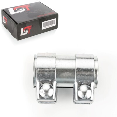Doppelschelle Verbinder Rohrschelle Auspuff Ø 45 x 95 mm für VW Caddy Fox Golf