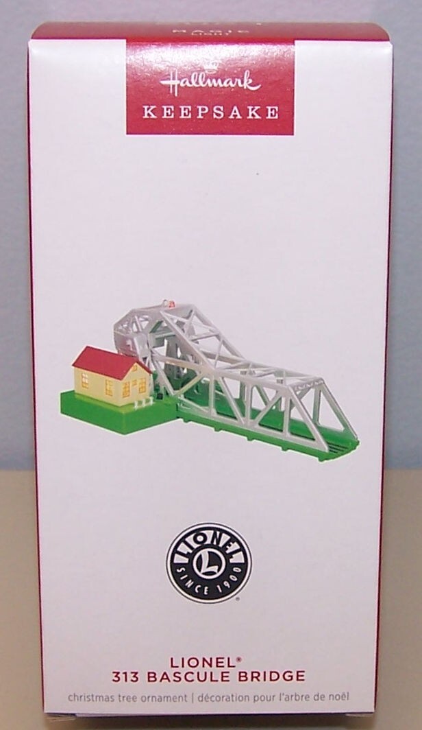 2024 Hallmark Keepsake Ornament Lionel 313 Bascule Bridge