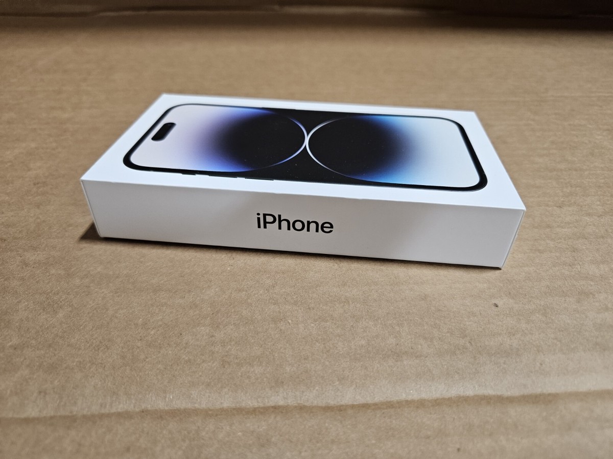 Apple iPhone 14 Pro Space Black 128 GB **BOX ONLY** | eBay