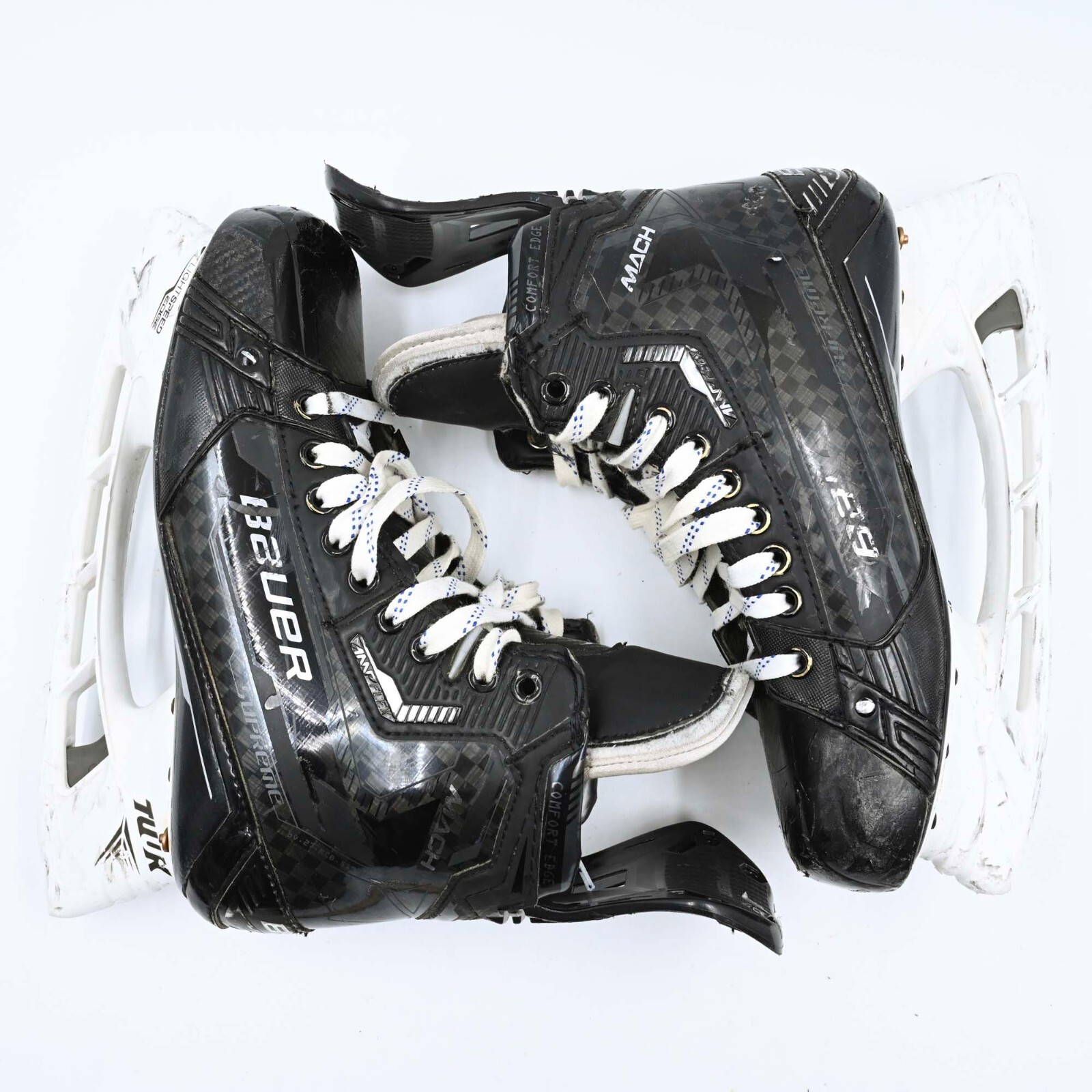 Bauer Supreme Mach Pro Ice Hockey Skates Size 8 DA Pro Stock Konecny