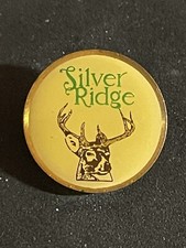 Silver Ridge Golf Club 3/4" Brass Stem Golf Marker - A Beauty 