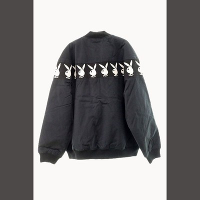 Supreme x Playboy 19SS Crew Jacket Lined Quilted Blouson XL  