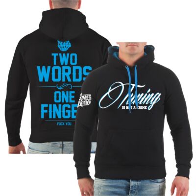 Kapuzenpullover Tuning is not a crime Hoodie Speed Turbo