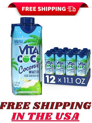 Vita Coco The Original Coconut Water, Nutrients & Electrolytes Rich, 11 Oz,12 ct