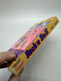 Rock 'n' Ball (Nintendo Entertainment System, 1990) NES CIB Complete - Tested