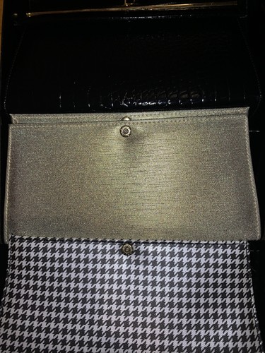 Vintage 3pc Day To Night Interchangeable Clutch Set Purses (original box) - Picture 5 of 7