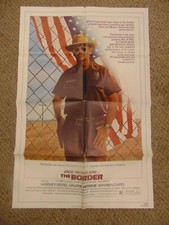 THE BORDER 1982 JACK NICHOLSON WARREN OATES TONY RICHARDSON 27x41