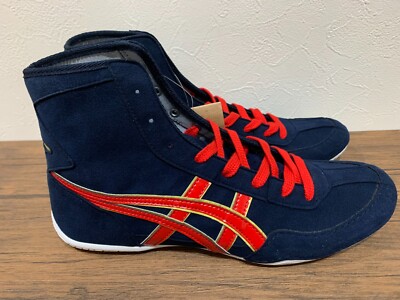 ASICS Wrestling Shoes 1083A001 EX-EO TWR900 Color NVY x NVY x GLD