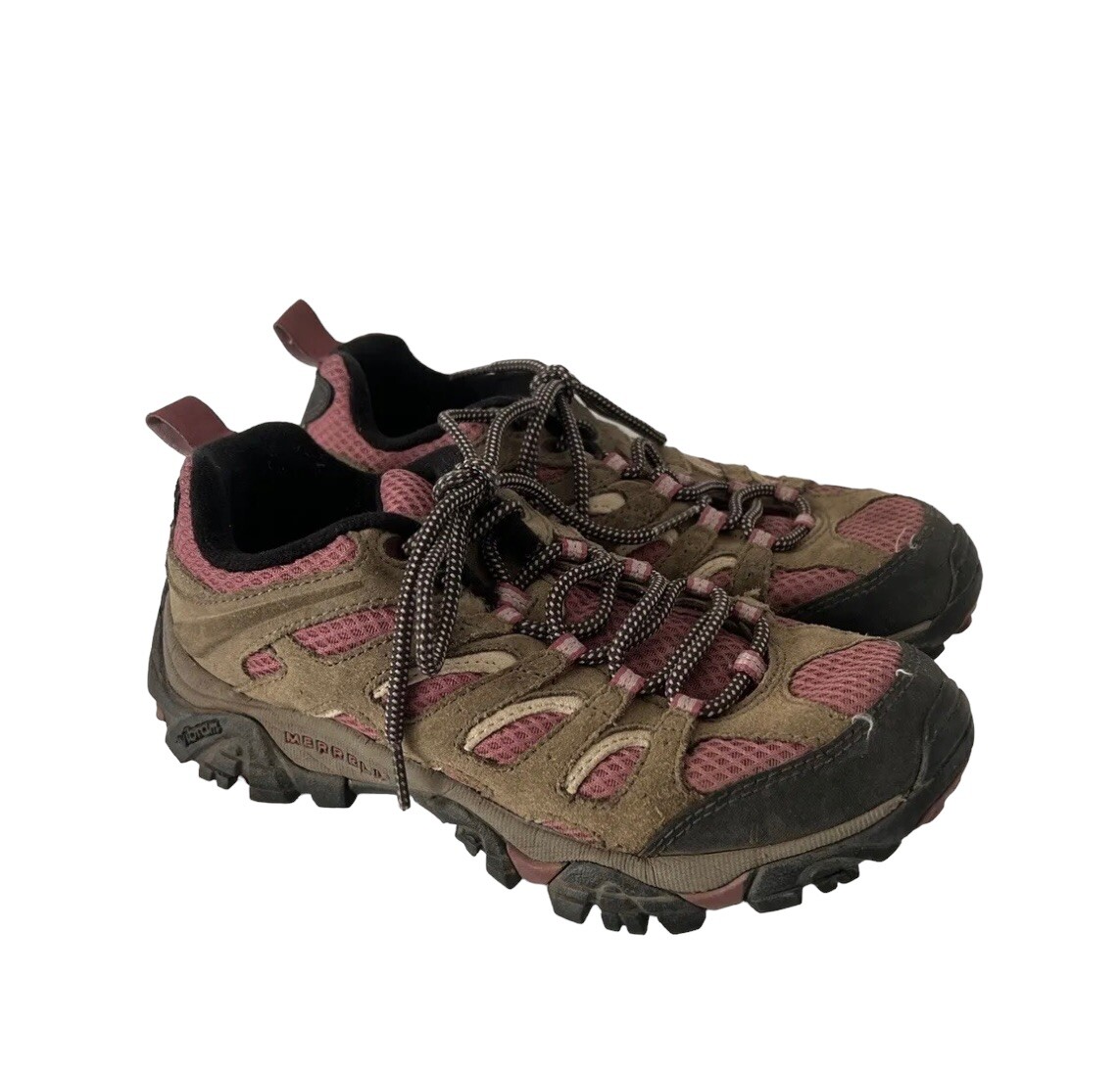 MERRELL Scarpe Donna Taglia 7 MOAB 2 Ventilatore Boulder Blush Escursionismo J24484