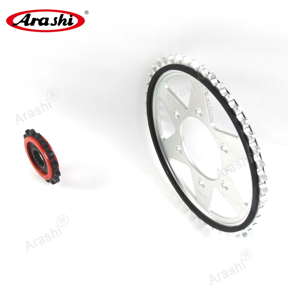 Rubber Cushioned Front 15T Rear 44T Sprocket For Kawasaki Z900 20107 2018 2019 - Image 4 of 4