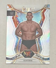 2022 Panini Select WWE NXT 2.0 #9 Gunther Silver Prizm WRESTLING Card