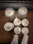 2 - 1 oz American Silver Eagle .999 Silver BU