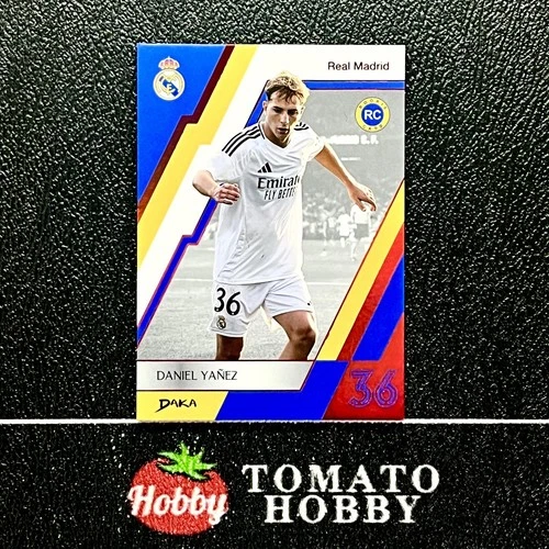 DANIEL YANEZ /35 RUBY RED DAKA INEFFABLE TEAM SET 2024-25 REAL MADRID