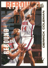 1994-95 Fleer Ultra Derrick Coleman Insert Rebound King