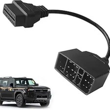 Adapter Fit for OBD1 to OBD2 22pin to 16pin Diagnostic Scanner Convertor Adapter