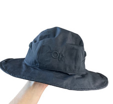 Outdoor Research Seattle Rain Hat Waterproof Gore-Tex UPF Hiking Outdoor Black L