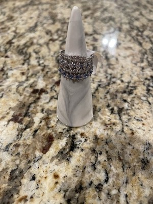 Bomb Party Delicates 2025 Wings Spread Across Endless Dawn Rings Size 7 Rhodium