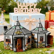 Magical Hagrid’s Hut 496PCS Building Blocks Set – Wizard Toy Gift for Kids