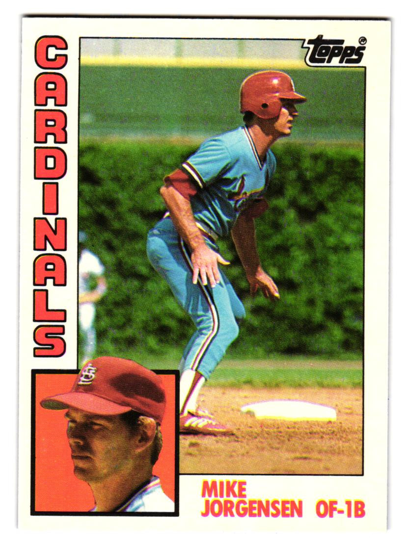1984 Topps Traded - Mike Jorgensen #60T St. Louis Cardinals