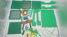 Kids Leprechaun Capture Craft Set St. Patrick  s Day Creative Trap Activity Kit