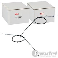 2X NTY Handbremsseile Passend FüR Fiat Doblo Trommelbremse