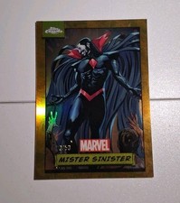 🚨 MISPRINT 2024 TOPPS CHROME MARVEL /50 #68 MISTER SINISTER 