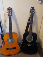 2 x gitary akustyczne w rozmiarze 3/4. Stagg i Martin Smith. Bez rezerwacji!