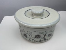 Vintage 1970s Hornsea Cornrose Lidded Butter dish