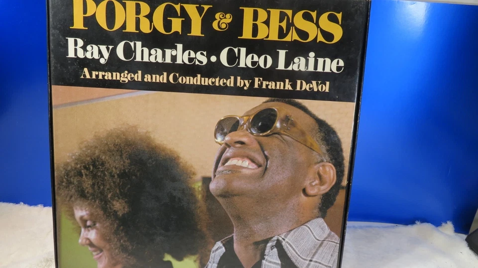RAY CHARLES & CLEO LAINE - Porgy & Bess (Box & Book) 12" Vinyl Record 2xLP - VG+ - Image 2 of 4
