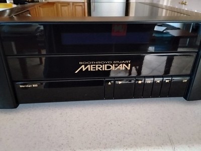 Meridian 800 V3 Reference CD Transport   with glass top case - FOR PARTS ONLY 