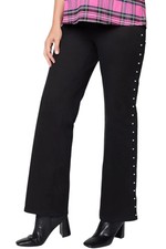 Belle by Kim Gravel Women's TripleLuxe Twill Pearl Jean Black