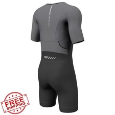 Lo.gas Mens Triathlon Suit Gray Size M