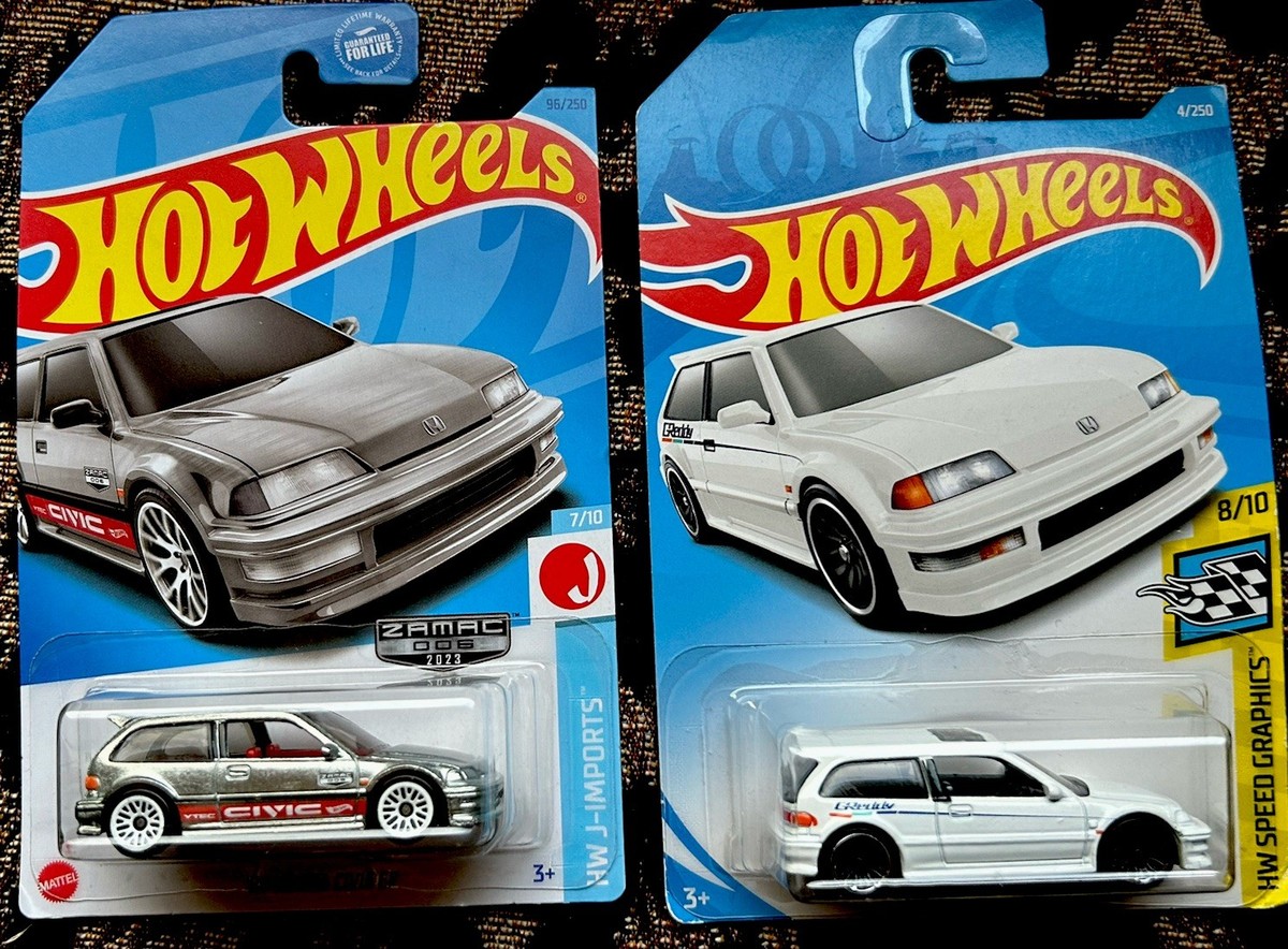 90 Honda Civic EF Zamac Hot Wheels Walmart Exclusive / 2019 Greedy