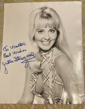 VERY RARE Early Original signed Yutte Stensgaard Photo - Lust For A Vampire