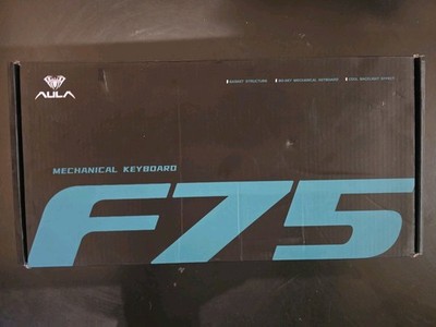 AULA F75 75% Wireless Mechanical Keyboard Pre-lubed Reaper Switches RGB Backlit