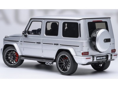 2019 MERCEDES-BENZ AMG G63 IRIDIUM SILVER 1/18 MODEL CAR BY