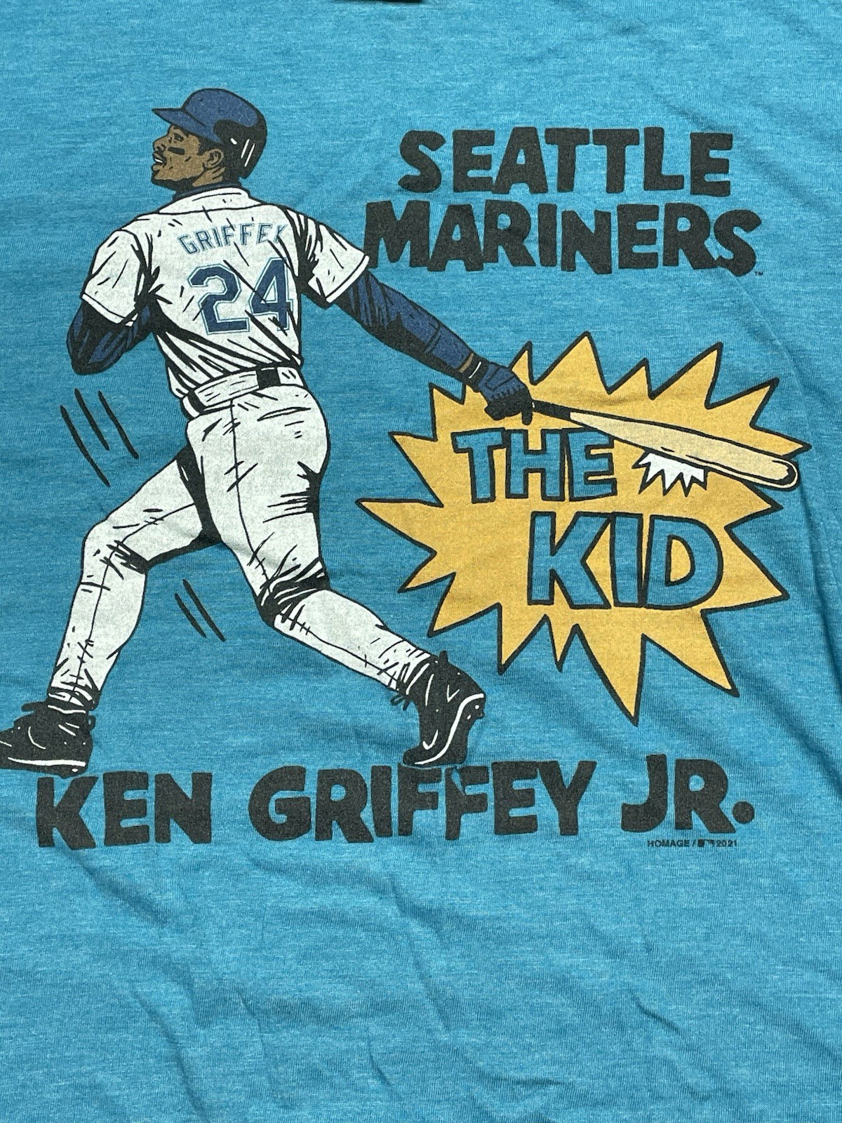 ALTRA T shirt Griffey Jr nuova senza etichette adulto bambino (vedi foto per dettagli)