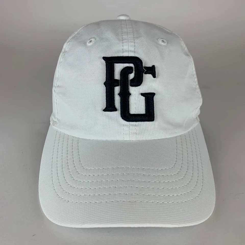 Perfect Game Mens White Relaxed Fit Strapback Adjustable Hat - Image 2 of 4