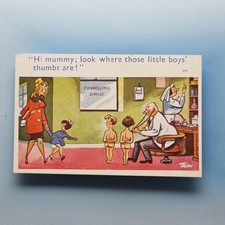 Comic Postcard Doctor Hospital Nurse Clinic TROW C1965 Coastal Cards